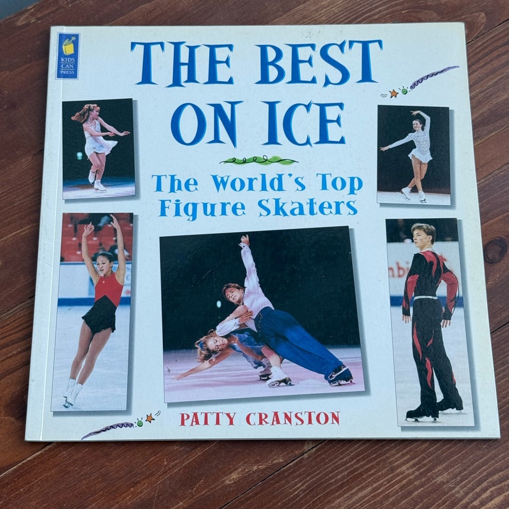 Vintage The Best on Ice Worlds Best Children’s Figure Skating Skaters Book